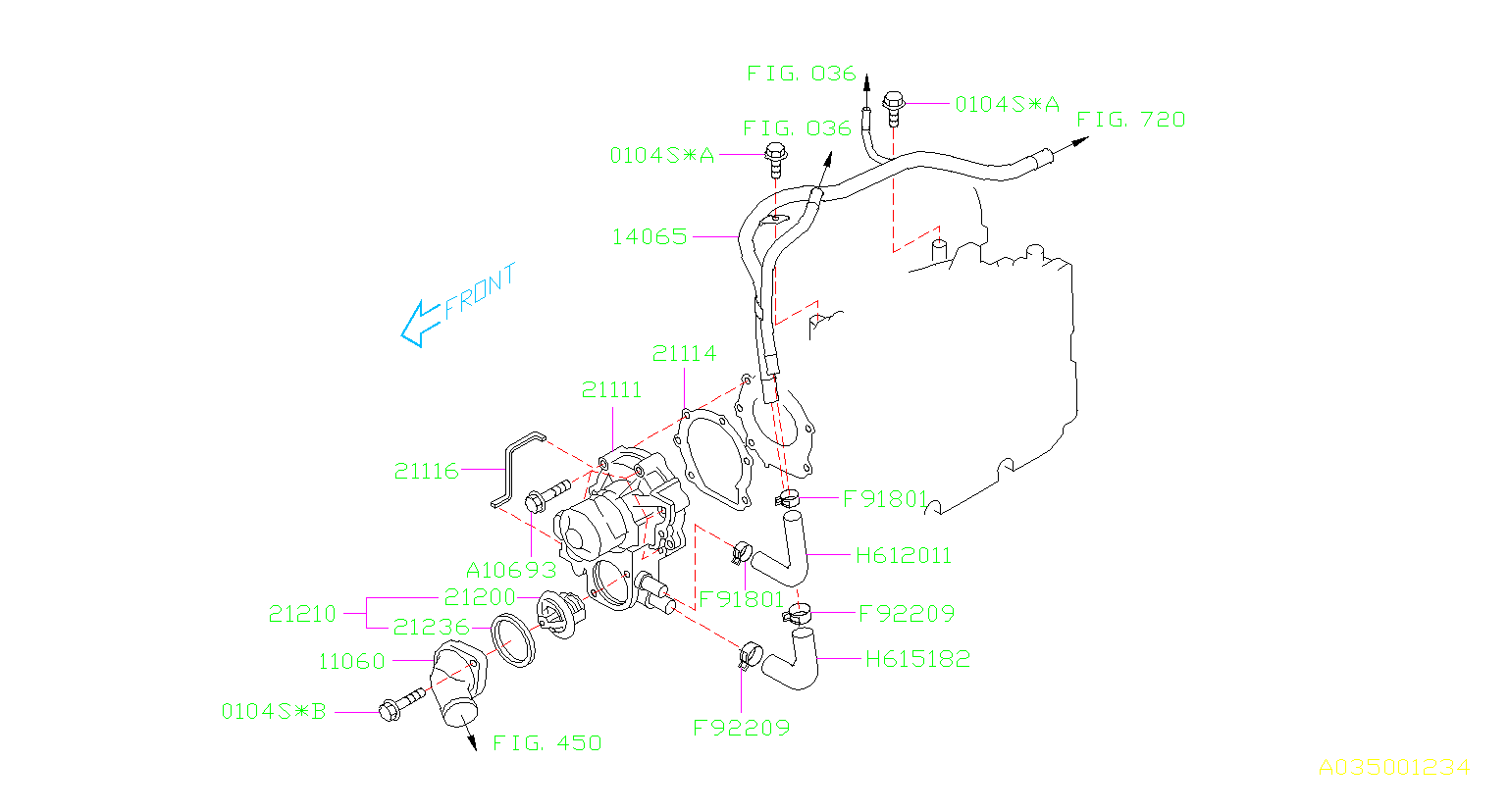 21210AA030 - Subaru Engine Coolant Thermostat | Cityside Subaru, Belmont MA